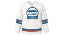Load image into Gallery viewer, Belo Horizonte Original Hockey Jersey in Modernist White, front view – custom name and number