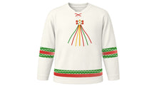 Load image into Gallery viewer, Beltane Original Hockey Jersey in Hawthorn White, front view – custom name and number