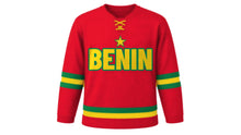 Load image into Gallery viewer, Benin Original Hockey Jersey in Red, front view – custom name and number