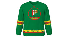 Load image into Gallery viewer, Bolivian Independence Day Original Hockey Jersey in Highland Green, front view – custom name and number