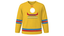 Load image into Gallery viewer, Bon Om Touk Original Hockey Jersey in Moon Gold, front view – custom name and number