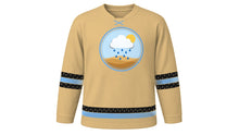 Load image into Gallery viewer, Botswana Day Original Hockey Jersey in Kalahari Sand, front view – custom name and number