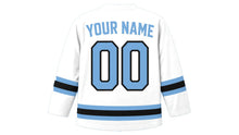 Load image into Gallery viewer, Botswana Original Hockey Jersey in White, back view with your name and number