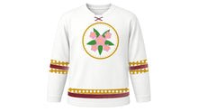 Load image into Gallery viewer, Boun That Luang Original Hockey Jersey in White, front view – custom name and number