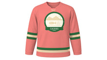 Load image into Gallery viewer, Cairns Original Hockey Jersey in Coral Pink, front view – custom name and number