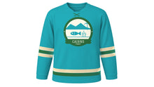 Load image into Gallery viewer, Cairns Original Hockey Jersey in Reef Aqua, front view – custom name and number
