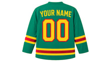 Load image into Gallery viewer, Cameroon Original Hockey Jersey in Green, back view with your name and number