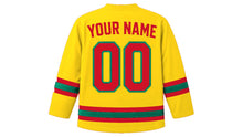 Load image into Gallery viewer, Cameroon Original Hockey Jersey in Yellow, back view with your name and number