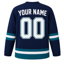 Load image into Gallery viewer, Cape Town Original Hockey Jersey in Navy, back view with your name and number