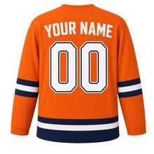 Load image into Gallery viewer, Cape Town Original Hockey Jersey in Orange, back view with your name and number