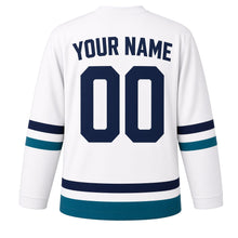 Load image into Gallery viewer, Cape Town Original Hockey Jersey in White, back view with your name and number