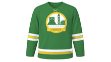Load image into Gallery viewer, Cardiff Original Hockey Jersey in Valley Green, front view – custom name and number