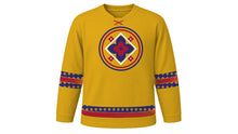 Load image into Gallery viewer, Chakri Day Original Hockey Jersey in Gold, front view – custom name and number
