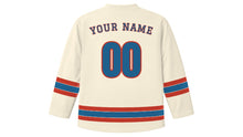 Load image into Gallery viewer, Chennai Original Hockey Jersey in Cream, back view with your name and number