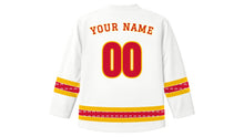 Load image into Gallery viewer, Chinese National Day Original Hockey Jersey in White, back view with your name and number