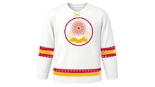 Load image into Gallery viewer, Chinese National Day Original Hockey Jersey in White, front view – custom name and number