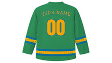 Load image into Gallery viewer, Colombo Original Hockey Jersey in Palm Green, back view with your name and number