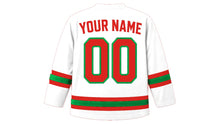 Load image into Gallery viewer, Congo Original Hockey Jersey in White, back view with your name and number