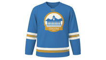 Load image into Gallery viewer, Córdoba Original Hockey Jersey in Highland Sky Blue, front view – custom name and number