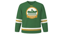 Load image into Gallery viewer, Córdoba Original Hockey Jersey in Sierras Green, front view – custom name and number