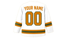 Load image into Gallery viewer, Cyprus Original Hockey Jersey in White, back view with your name and number
