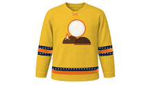 Load image into Gallery viewer, Daeboreum Original Hockey Jersey in Moon Gold, front view – custom name and number