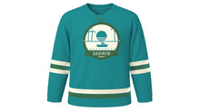 Load image into Gallery viewer, Darwin Original Hockey Jersey in Harbour Teal, front view – custom name and number