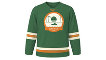 Load image into Gallery viewer, Darwin Original Hockey Jersey in Mangrove Green, front view – custom name and number