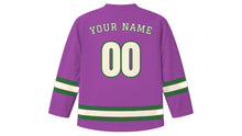 Load image into Gallery viewer, Davao Original Hockey Jersey in Orchid Purple, back view with your name and number