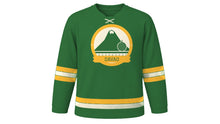 Load image into Gallery viewer, Davao Original Hockey Jersey in Rainforest Green, front view – custom name and number