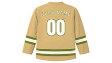 Load image into Gallery viewer, Day of Arafah Original Hockey Jersey in Desert Sand, back view with your name and number