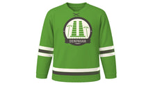 Load image into Gallery viewer, Denpasar Original Hockey Jersey in Rice Terrace Green, front view – custom name and number