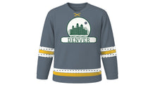 Load image into Gallery viewer, Denver Original Hockey Jersey in Slate Grey, front view – custom name and number