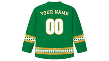 Load image into Gallery viewer, Día de Andalucía Original Hockey Jersey in Andalusian Green, back view with your name and number