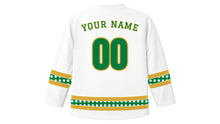 Load image into Gallery viewer, Día de Andalucía Original Hockey Jersey in White, back view with your name and number