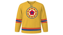 Load image into Gallery viewer, Double Tenth Day Original Hockey Jersey in Gold, front view – custom name and number