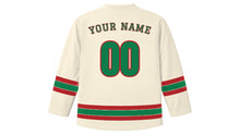 Load image into Gallery viewer, Dublin Original Hockey Jersey in Cream, back view with your name and number