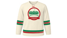 Load image into Gallery viewer, Dublin Original Hockey Jersey in Cream, front view – custom name and number
