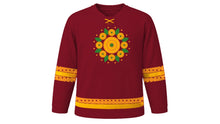 Load image into Gallery viewer, Dussehra Original Hockey Jersey in Maroon, front view – custom name and number