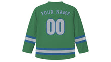 Load image into Gallery viewer, Düsseldorf Original Hockey Jersey in Riverside Green, back view with your name and number
