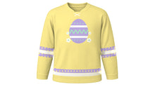 Load image into Gallery viewer, Easter Monday Original Hockey Jersey in Yellow, front view – custom name and number