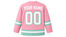 Load image into Gallery viewer, Easter Original Hockey Jersey in Pink, back view with your name and number