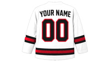 Load image into Gallery viewer, Egypt Original Hockey Jersey in White, back view with your name and number