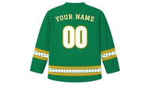 Load image into Gallery viewer, Eid al-Ghadir Original Hockey Jersey in Emerald Green, back view with your name and number