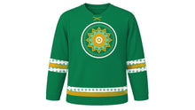 Load image into Gallery viewer, Eid al-Ghadir Original Hockey Jersey in Emerald Green, front view – custom name and number