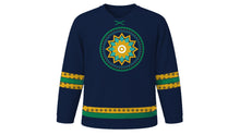 Load image into Gallery viewer, Eid al-Ghadir Original Hockey Jersey in Midnight Navy, front view – custom name and number