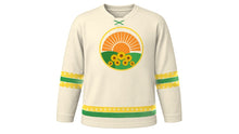 Load image into Gallery viewer, Enkutatash Original Hockey Jersey in Cream, front view – custom name and number