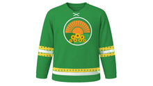 Load image into Gallery viewer, Enkutatash Original Hockey Jersey in Leaf Green, front view – custom name and number