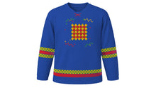 Load image into Gallery viewer, Fasching Original Hockey Jersey in Royal Blue, front view – custom name and number
