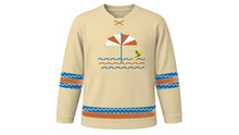 Load image into Gallery viewer, Ferragosto Original Hockey Jersey in Sand, front view – custom name and number